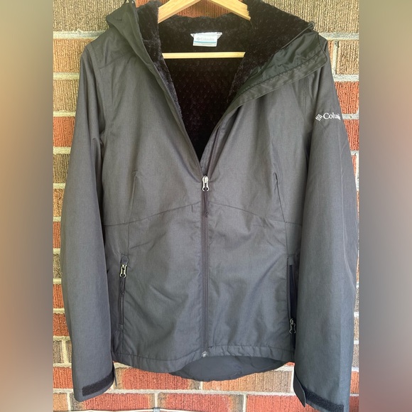 Columbia fleece lined soft shell jacket , women’s size XS - Picture 3 of 11